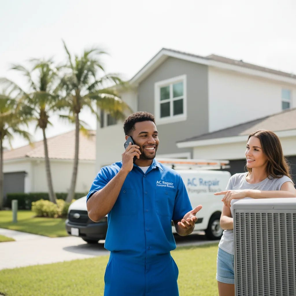 AC Repair Pompano Beach customer support in Reseda